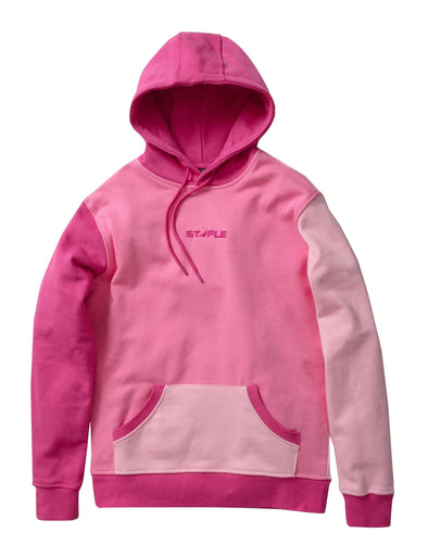 Staple Pink Tri Color Hoodie