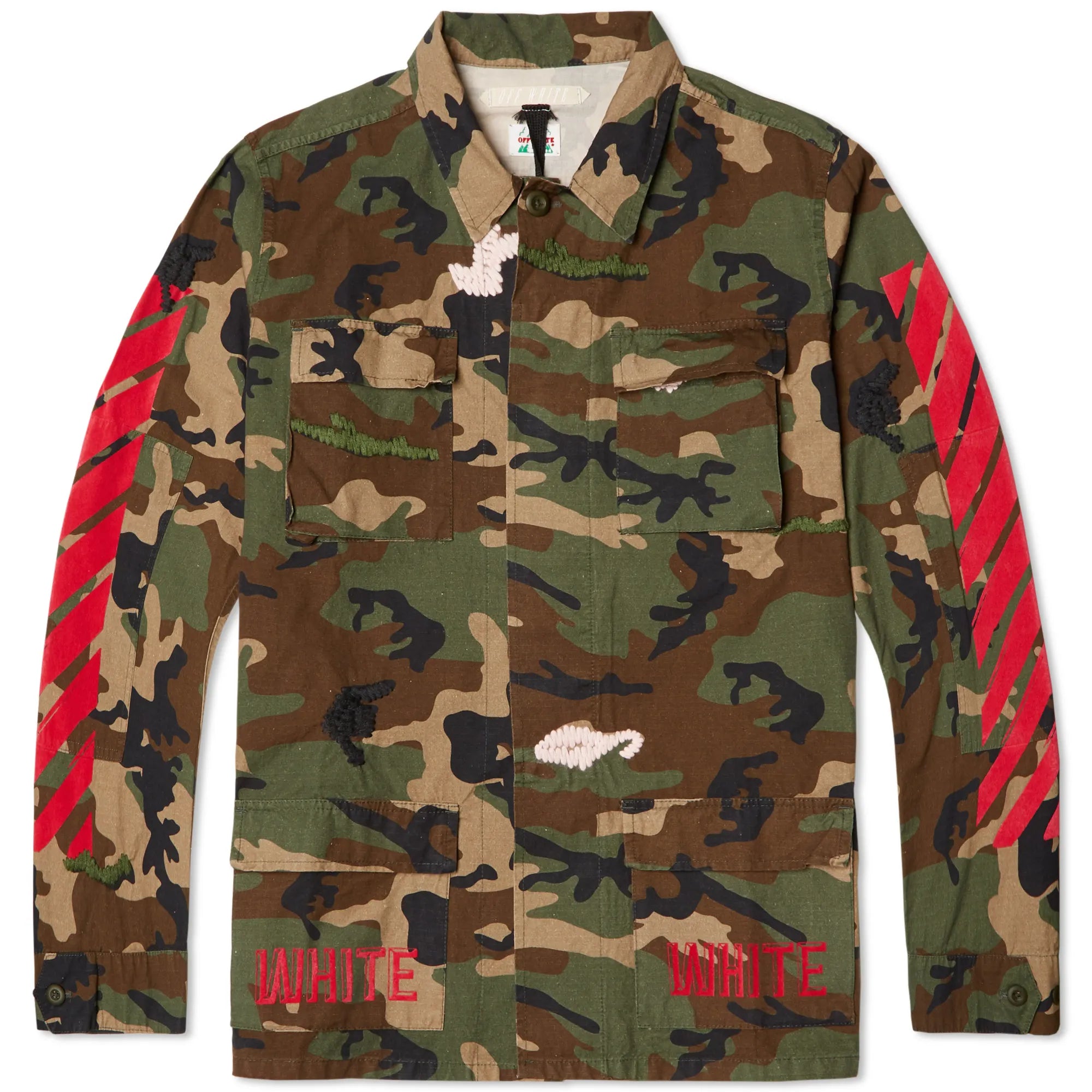 Off white 2025 sahariana jacket