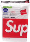 Supreme X Hanes Tagless Tees (Assorted Colors)