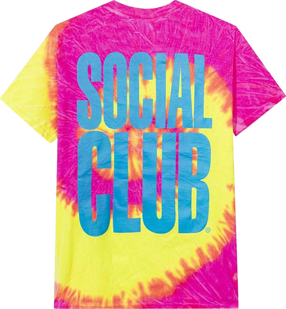 Anti Social Social Club Heatwave Tee 'Pink Tie Dye