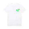 Anti Social Backlight Poster White Tee