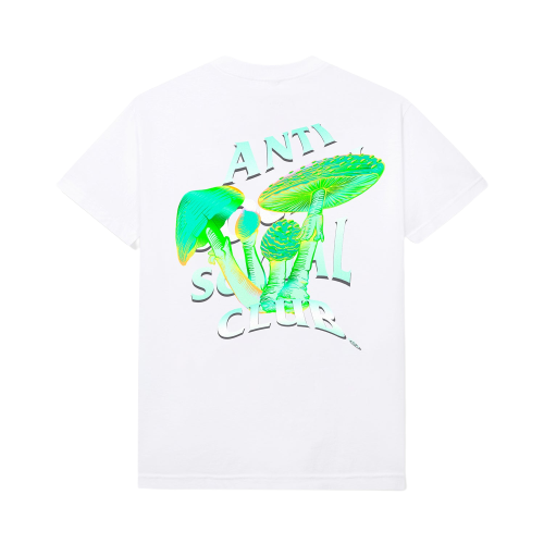 Anti Social Backlight Poster White Tee