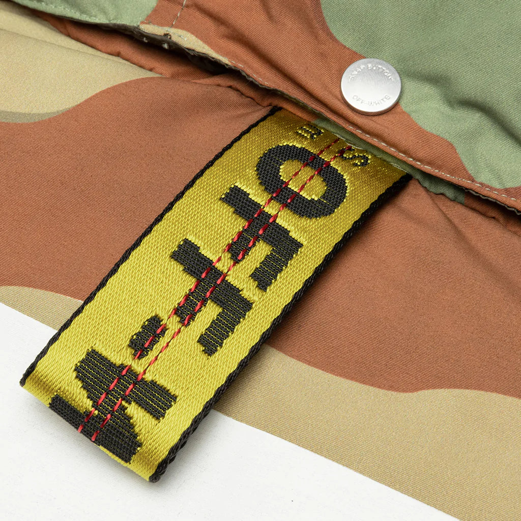 Off white virgil abloh 2025 camo jacket