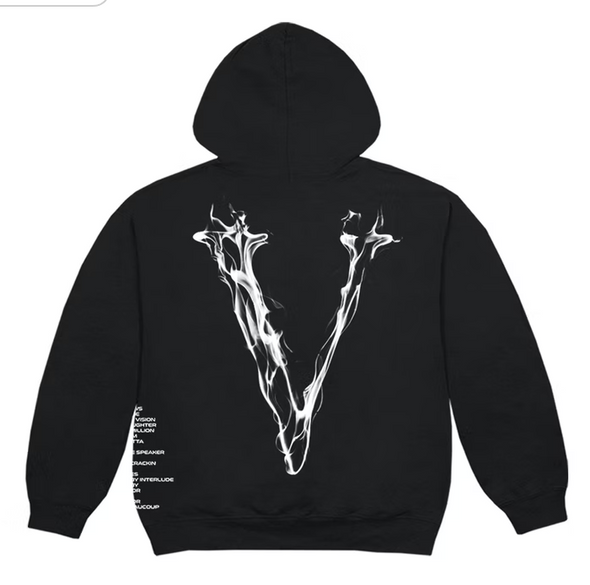 Vlone X Pop Smoke 'Faith' Hoodie (Black)