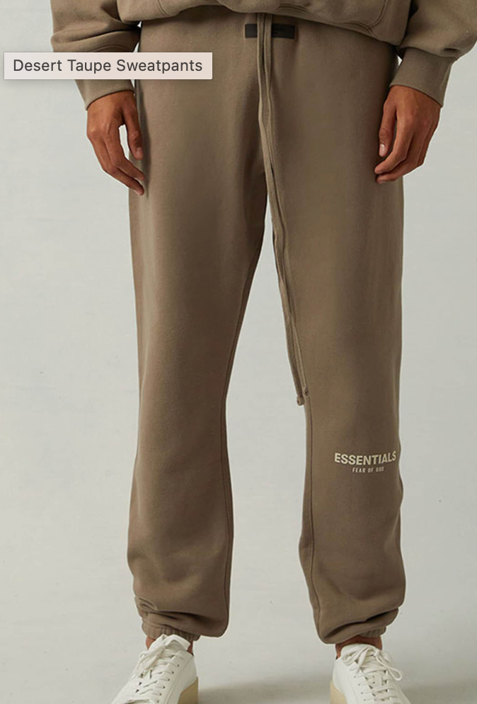 FOG Essentials Sweatpants Desert Taupe GotEmKicks
