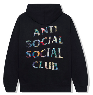 Anti Social 'Picking Up the Pieces' Black Hoodie