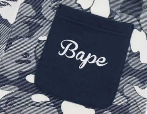 Bape Stripe ABC Camo Sweatpants (Navy)