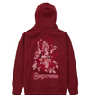 Supreme Lakshmi Zip Up Hooded Sweatshirt (Cardinal Red)