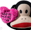 Anti Social Social Club x Paul Frank Julius Love Plush