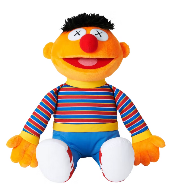 KAWS Sesame Street Uniqlo Ernie Plush Toy