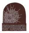 Sp5der Rhinestone Web Beanie