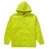 Supreme Embossed Logos Hooded Sweatshirt Acid Green SS21