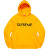 Supreme Capital Hooded Sweatshirt (Bright Gold)
