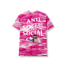 Anti Social Hello Kitty Pink Tee