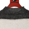OFF-WHITE Grey Brushed Mohair Sweater